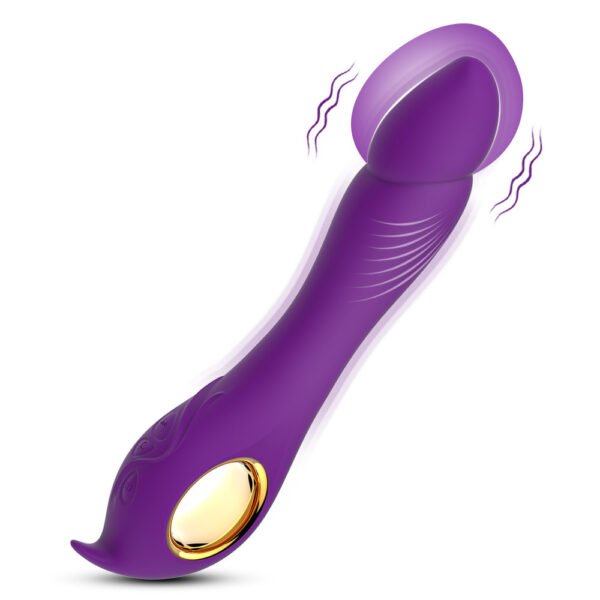 Inflatable Vibrator 9 Vibration Modes 5 Inflation Modes Innovative Sensual Toy Playful Finger Vibrator Adult Toy